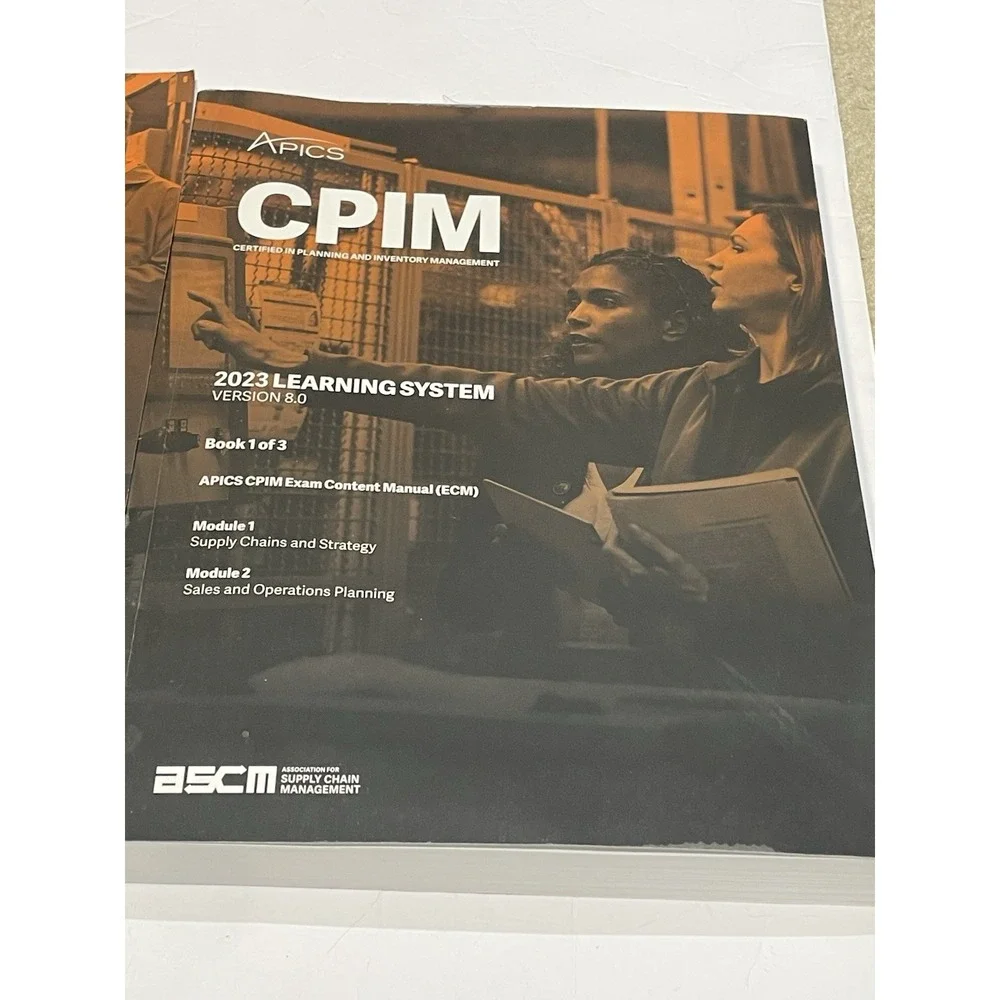 Apics CPIM 2023 Learning System Version 8.0 Books 1-3